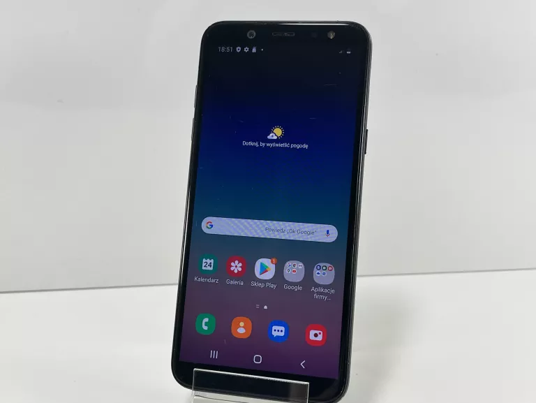 TELEFON SAMSUNG GALAXY A6 3GB/32GB CZARNY