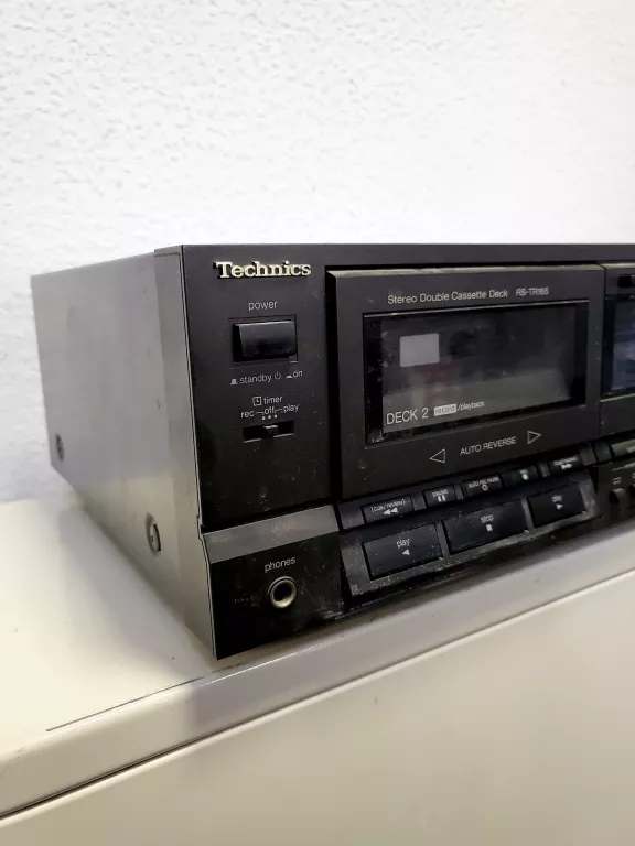 MAGNETOFON DWUKASETOWY TECHNICS ST-610