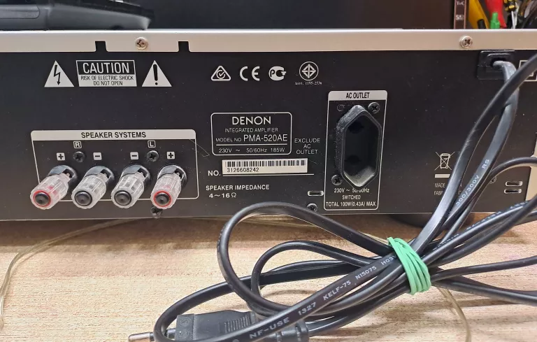 DENON PMA-520AE – WZMACNIACZ STEREO Z PILOTEM
