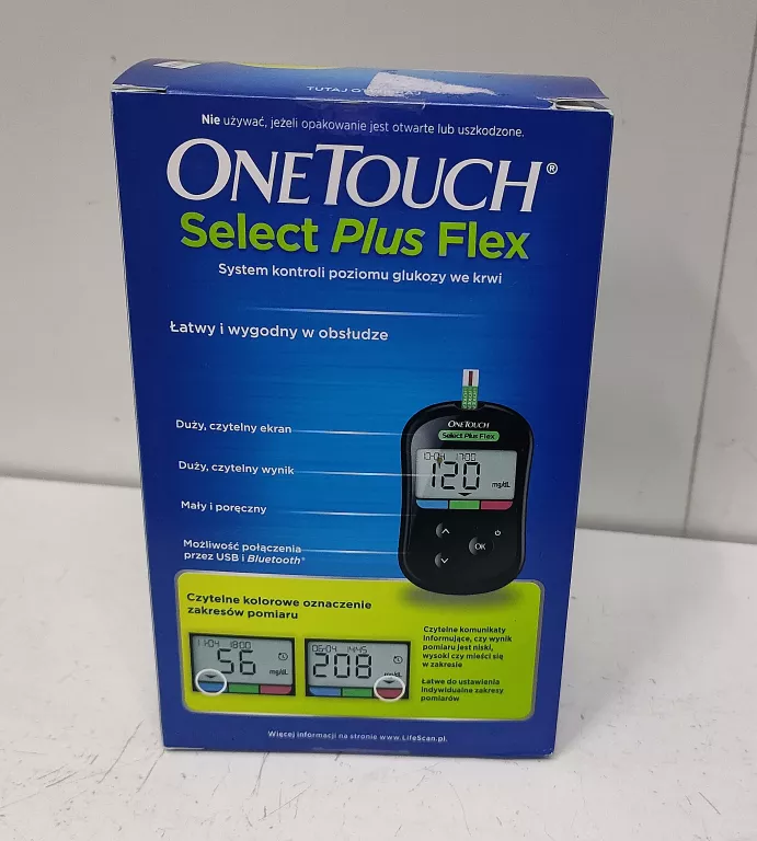 GLUKOMETR ONE TOUCH SELECT PLUS FLEX