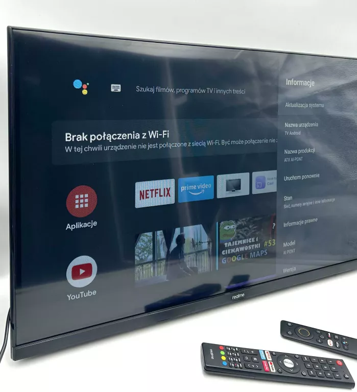 REALME SMART TV RMT101 32" LED ANDROID TV