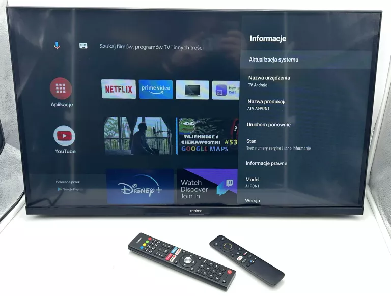 REALME SMART TV RMT101 32" LED ANDROID TV