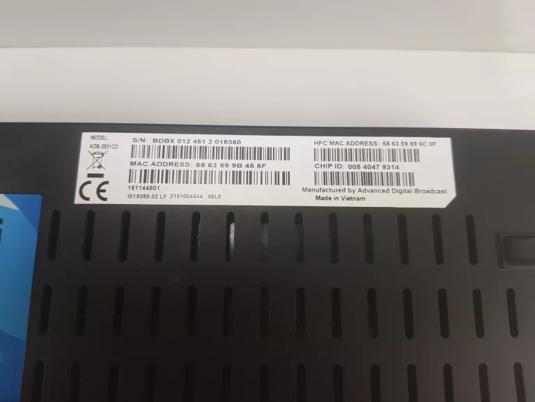 DEKODER ADB-3831CD