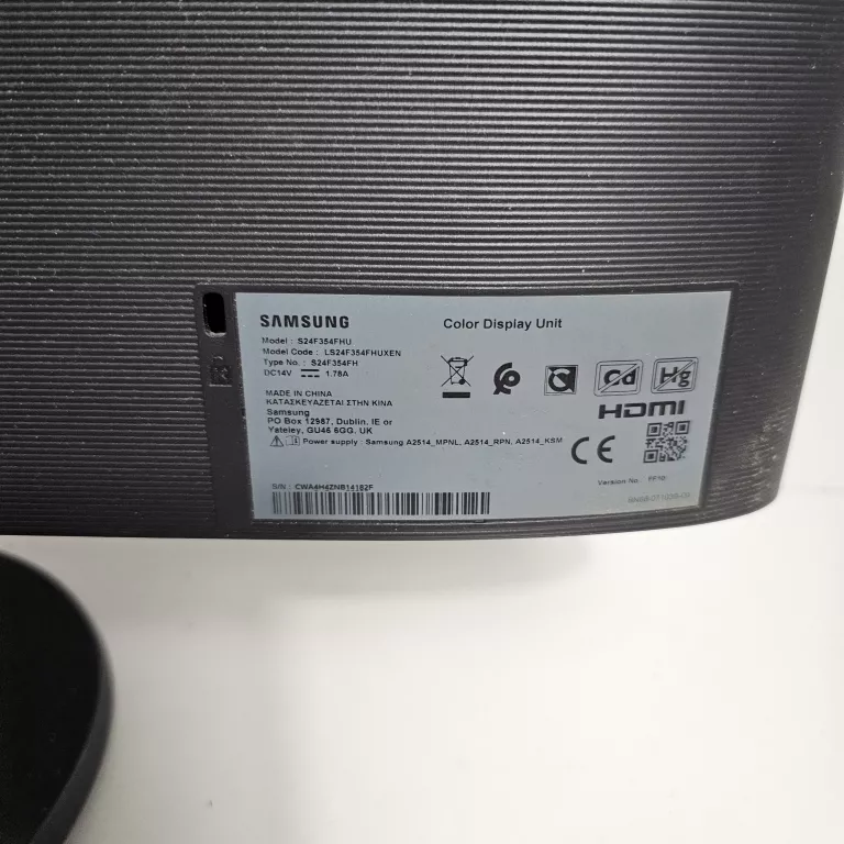 MONITOR LED SAMSUNG S24F354FHU