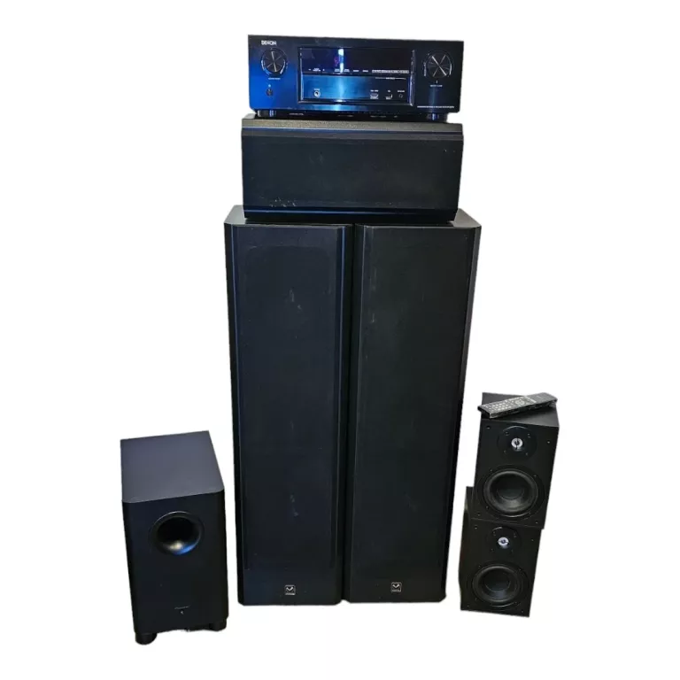 ZESTAW AUDIO DENON AVR-X1300W Z GŁOŚNIKAMI *POLECAM*