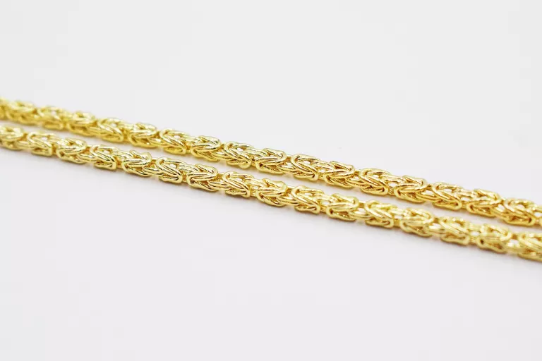 ZŁOTY ŁAŃCUSZEK KRÓLEWSKI [585] 9,95G 50CM / 3MM