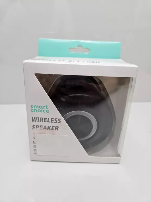 SMART CHOICE WIRELESS SPEAKER GŁOŚNIK BT