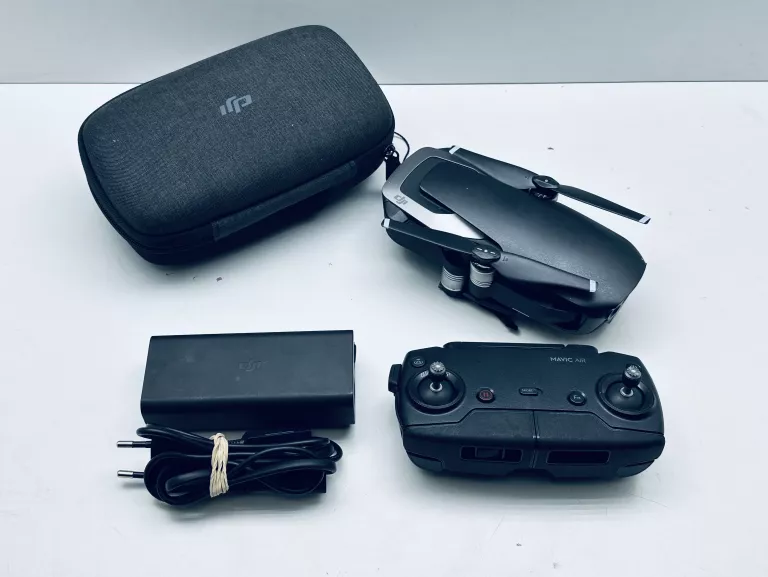 DRON DJI MAVIC AIR + KONTROLER + KABEL ZASILAJĄCY