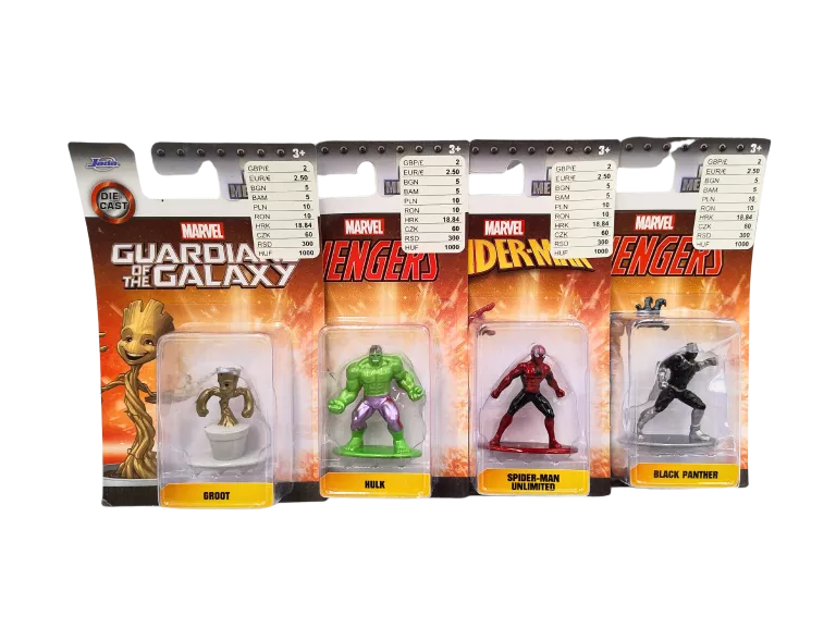 METALOWE FIGURKI KOLEKCJONERSKIE MARVEL