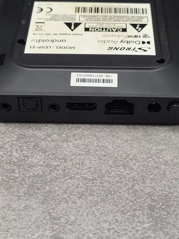 ODTWARZACZ MULTIMEDIALNY STRONG LEAP-S1 ANDROID TV BOX 4K ULTRA HD