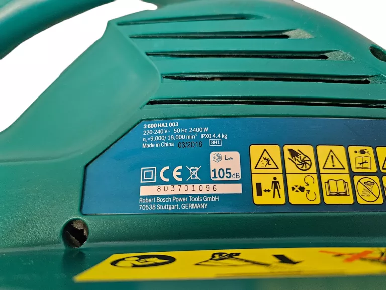 ODKURZACZ OGRODOWY DO LIŚCI BOSCH ALS 2400 Z ROZDRABNIACZEM 2400W