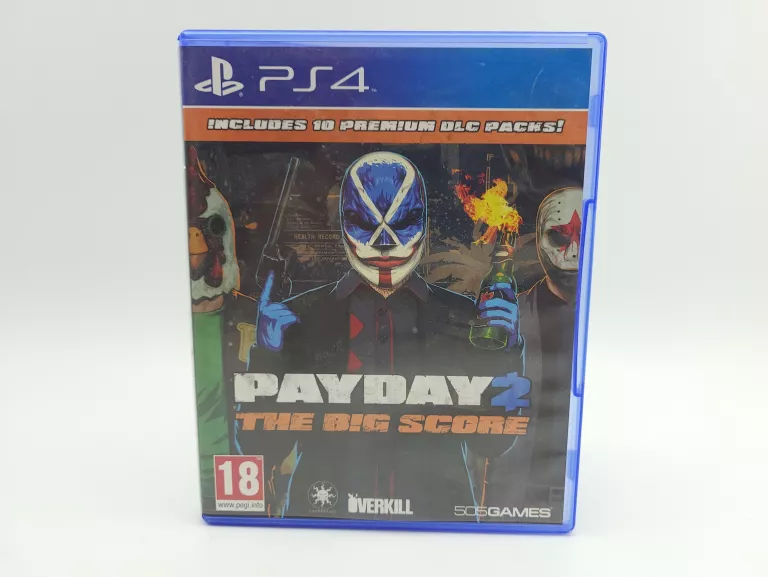 GRA PS4 PAYDAY 2 THE BIG SCORE