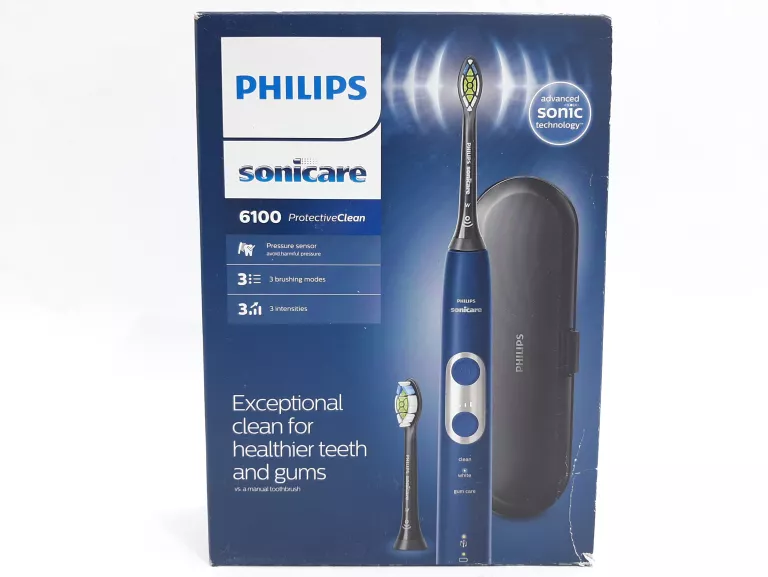 SZCZOTECZKA SONICZNA PHILIPS SONICARE PROTECTIVECLEAN 6100 GRANATOWA