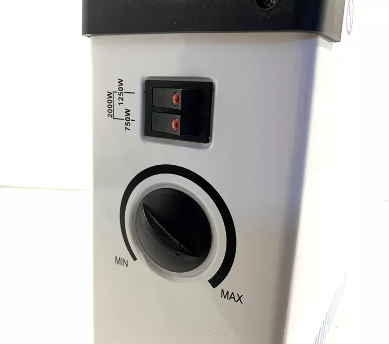 GRZEJNIK KONWEKTOROWY 2000W ELEKTRYCZNY TERMOSTAT