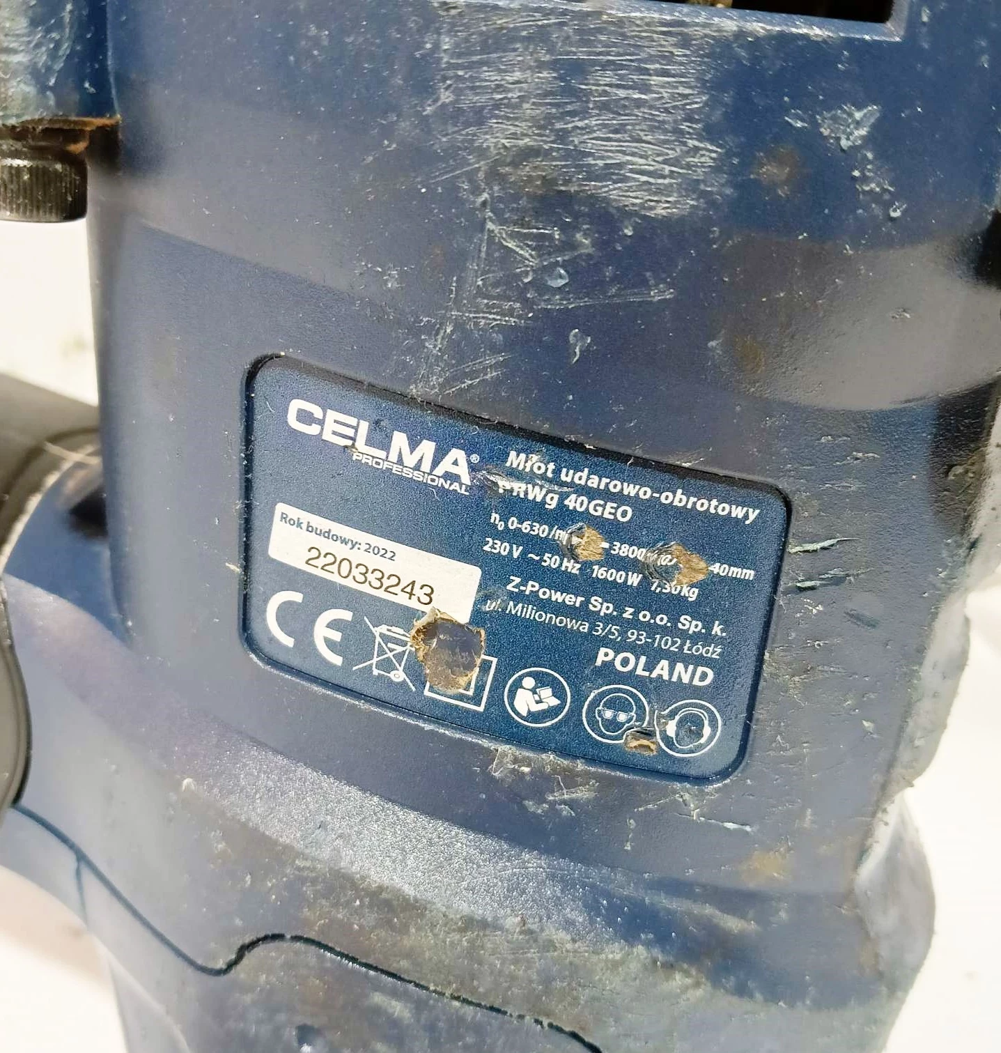 mlot-udarowo-obrotowy-sds-max-celma-40geo-typ-uchwytu-sds-max