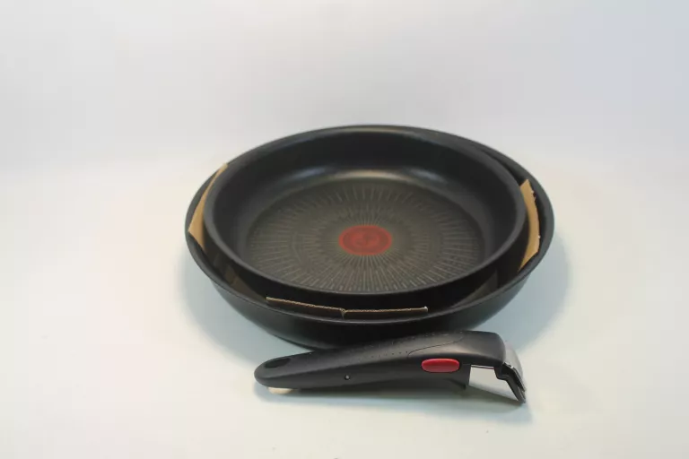 ZESTAW PATELNI TEFAL INGENIO UNLIMITED - 3 ELEMENTY 24CM/28CM + RĄCZKA