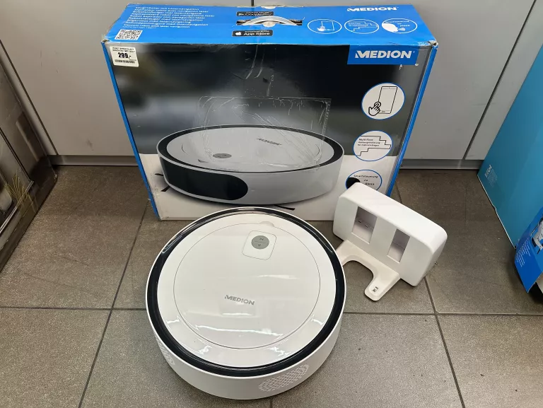 ROBOT SPRZĄTAJĄCY MEDION MD 18861 BIAŁY