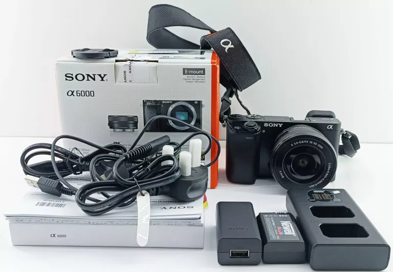 APARAT SONY ALPHA 6000 ILCE-6000L