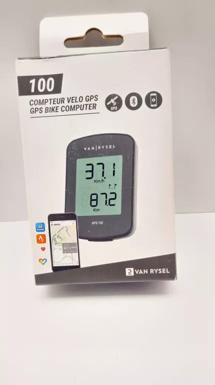 LICZNIK ROWEROWY BEZPRZEWODOWY VAN RYSEL GPS BC100