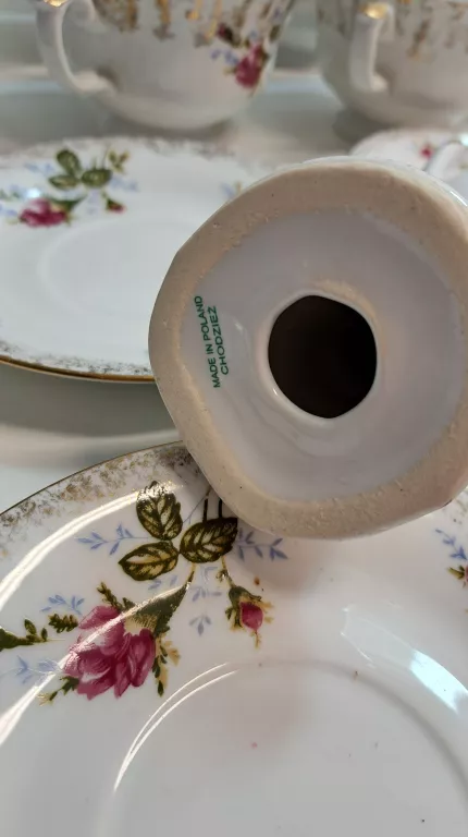 PORCELANA ZESTAW CHODZIEŻ IWONA