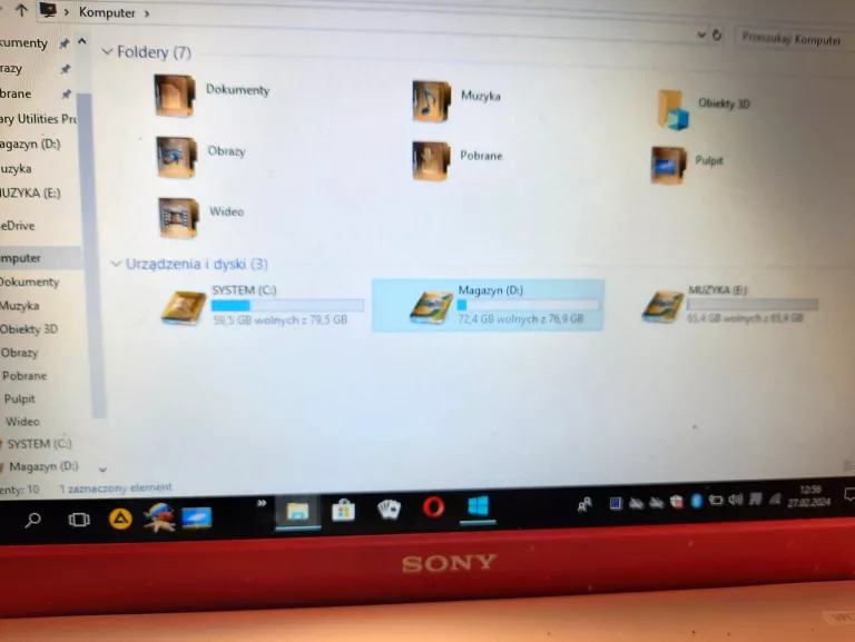 LAPTOP SONY VAIO VPCM12M1E