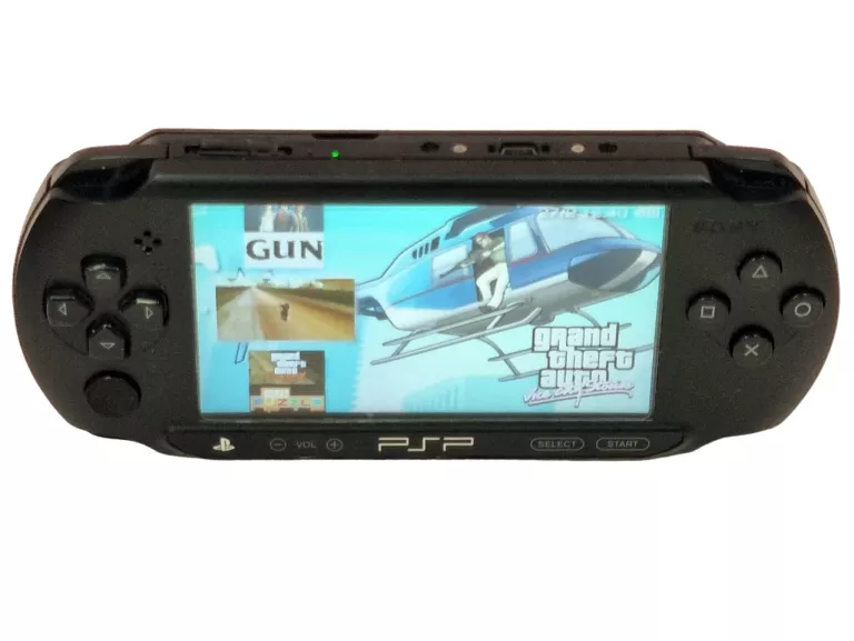 KONSOLA SONY PSP 32GB + 100+ GIER MINECRAFT FIFA GTA NFS WORMS PSP-E1004