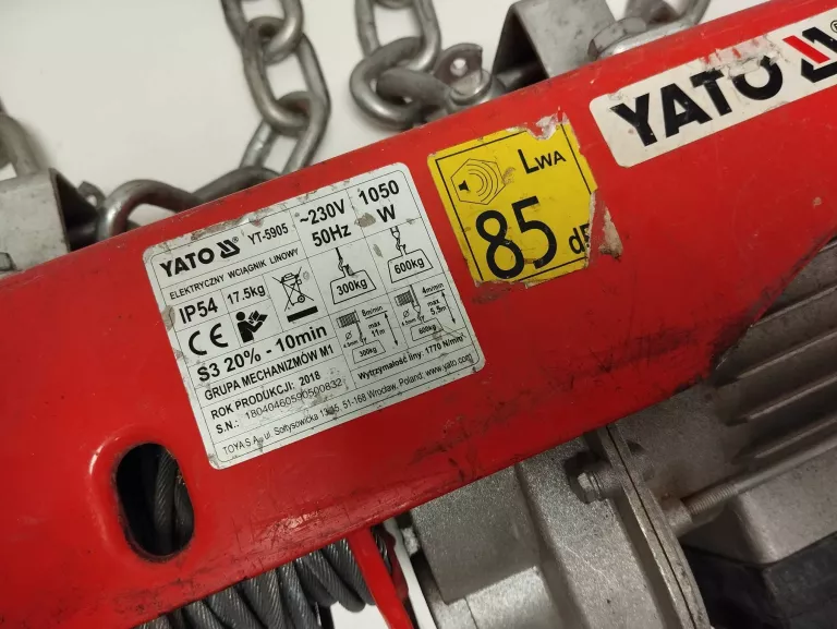 WCIĄGARKA ELEKTRYCZNA YATO YT-5905