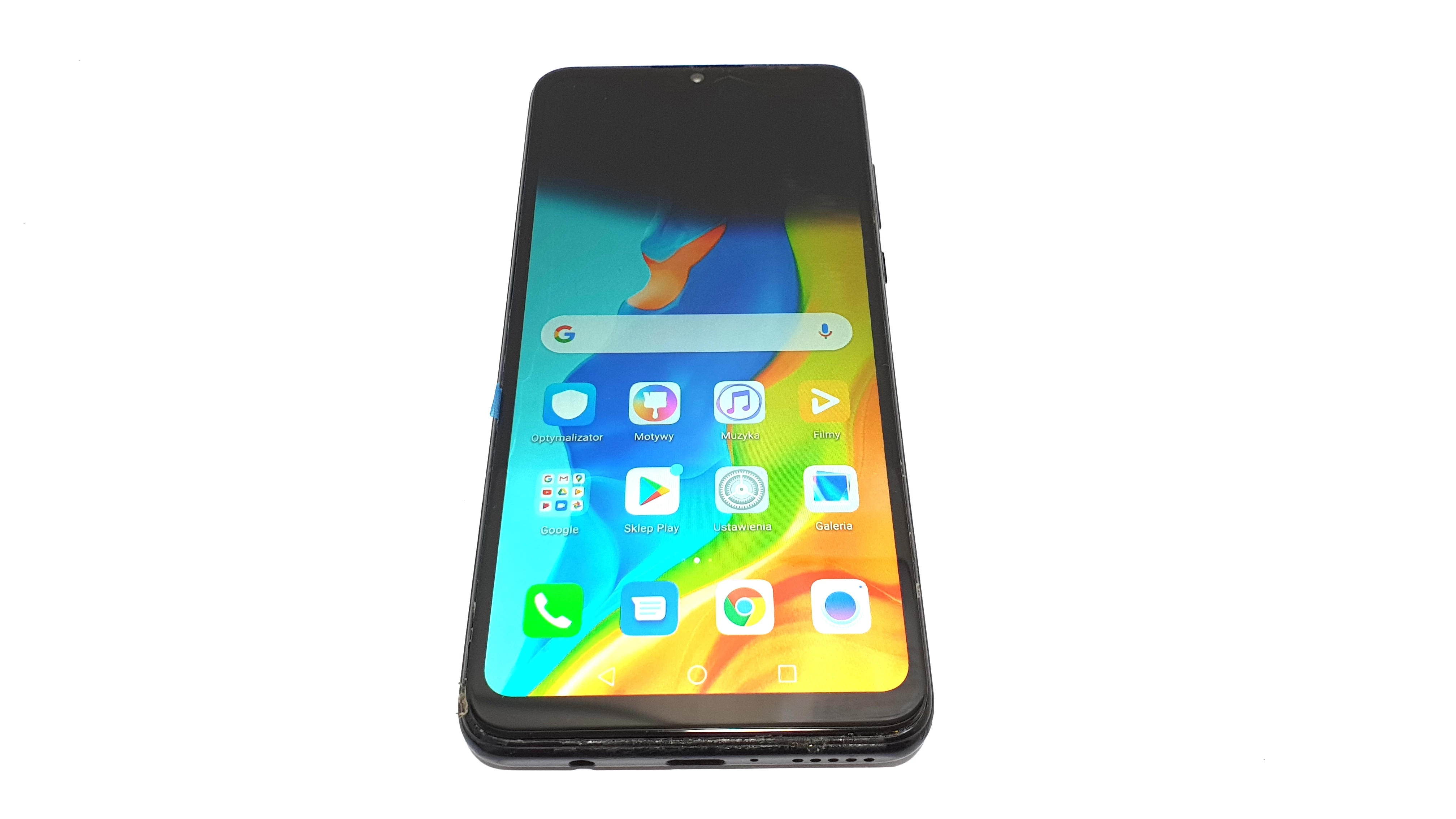 telefon-huawei-p30-lite-uszkodzony-rozlany-wyswietlacz-warszawska-162-lomianki