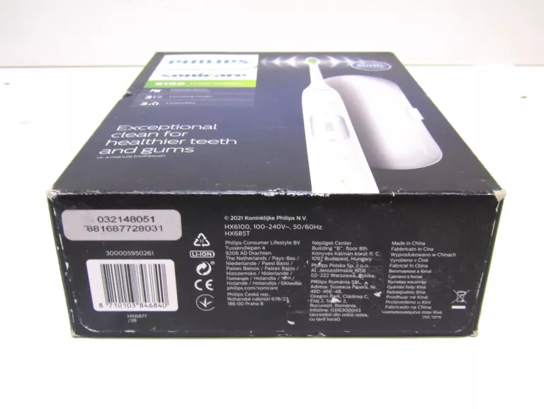 SZCZOTECZKA SONICZNA PHILIPS SONICARE PROTECTIVECLEAN 6100 BIAŁA
