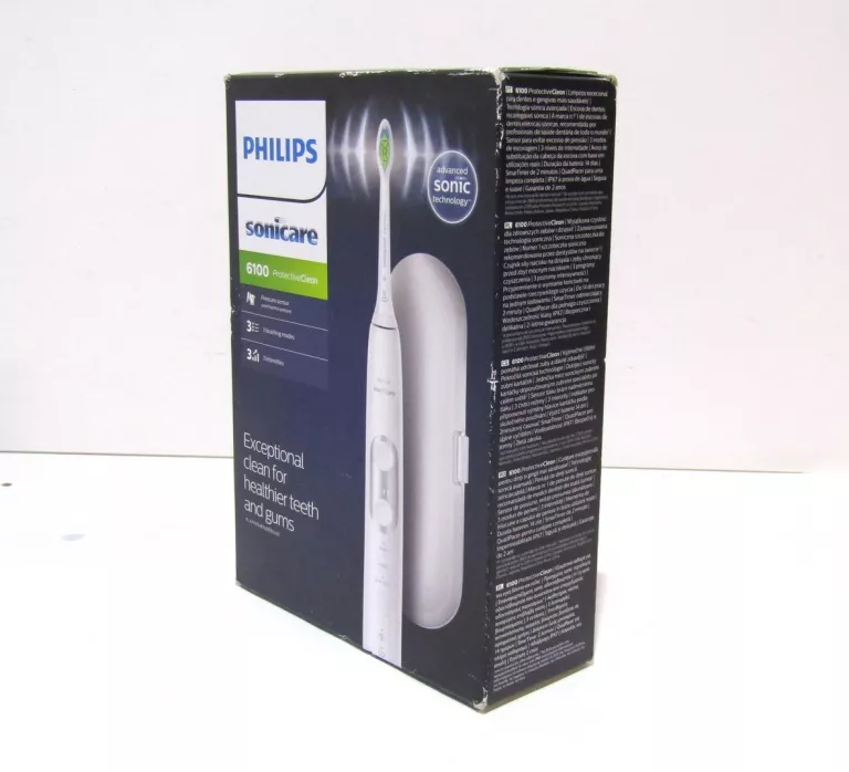 SZCZOTECZKA SONICZNA PHILIPS SONICARE PROTECTIVECLEAN 6100 BIAŁA
