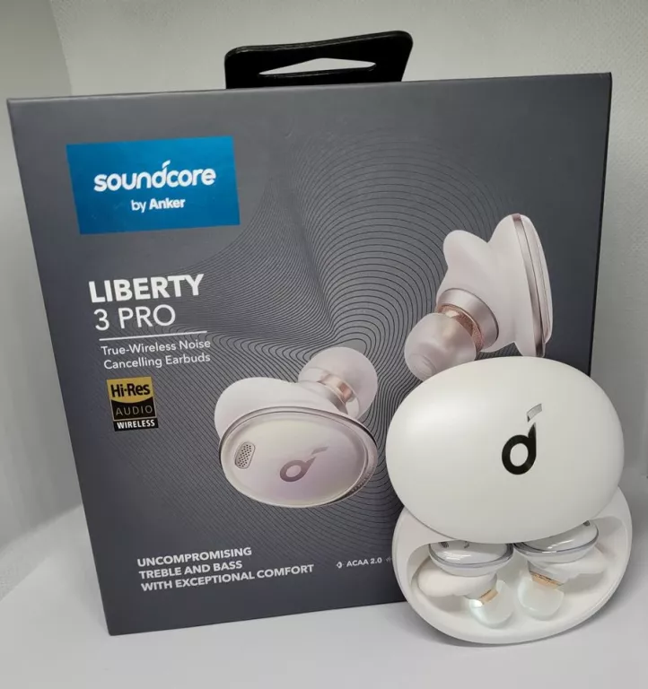 SŁUCHAWKI BT SOUNDCORE LIBERTY 3 PRO ZESTAW