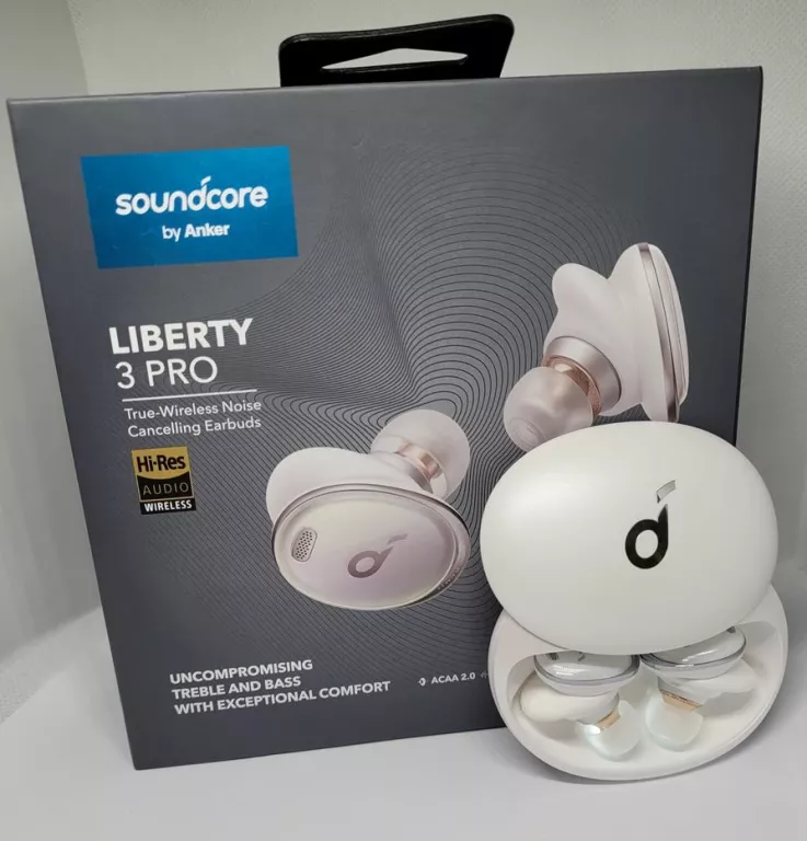 SŁUCHAWKI BT SOUNDCORE LIBERTY 3 PRO ZESTAW