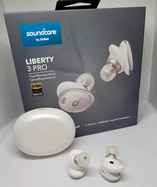 SŁUCHAWKI BT SOUNDCORE LIBERTY 3 PRO ZESTAW