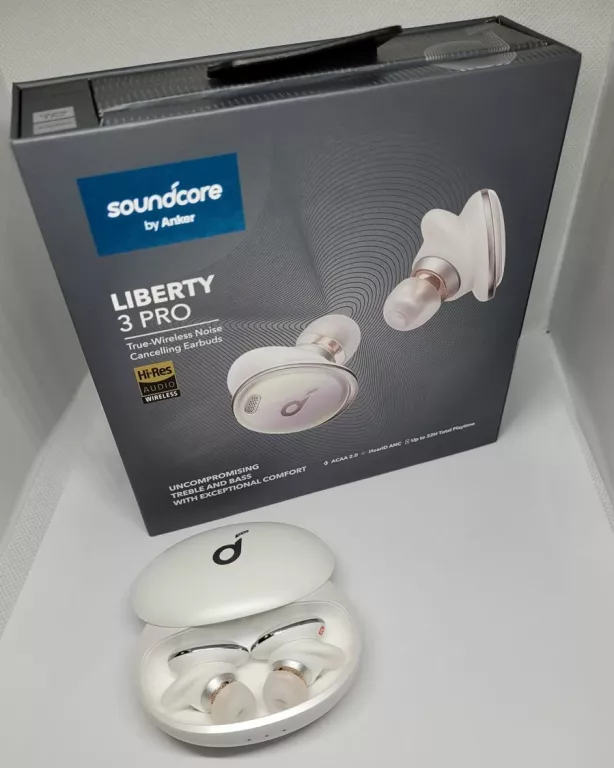 SŁUCHAWKI BT SOUNDCORE LIBERTY 3 PRO ZESTAW