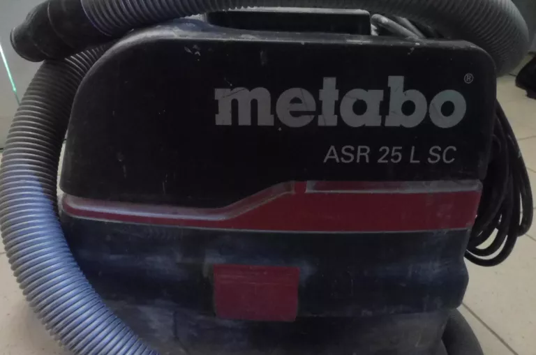 ODKURZACZ WARSZTATOWY 1400W ASR 25 L SC METABO | Odkurzacze przemysłowe ...