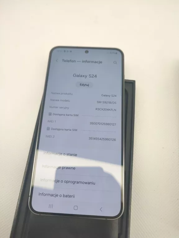 TELEFON SAMSUNG GALAXY S24 8/256GB