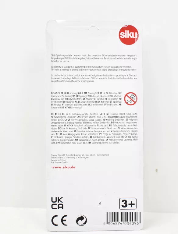 SIKU 0409 ZESTAW BUDOWLANY - EDYCJA SPECJALNA