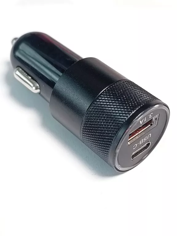 ŁADOWARKA SAMOCHODOWA 3.1 USB-C/USB-A