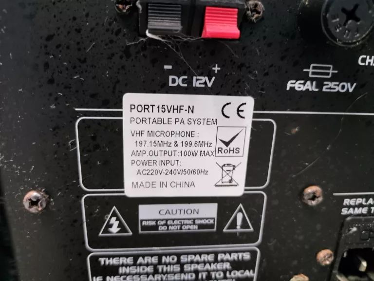 GŁOŚNIK IBIZA PORT 15VHF-N