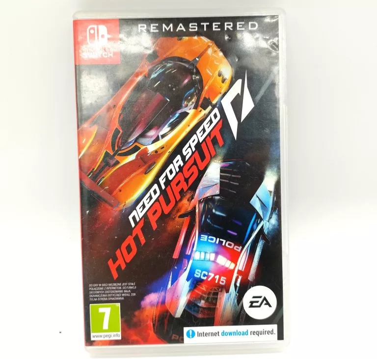 GRA NA NINTENDO SWITCH NEED FOR SPEED HOT PURSUIT REMASTERED