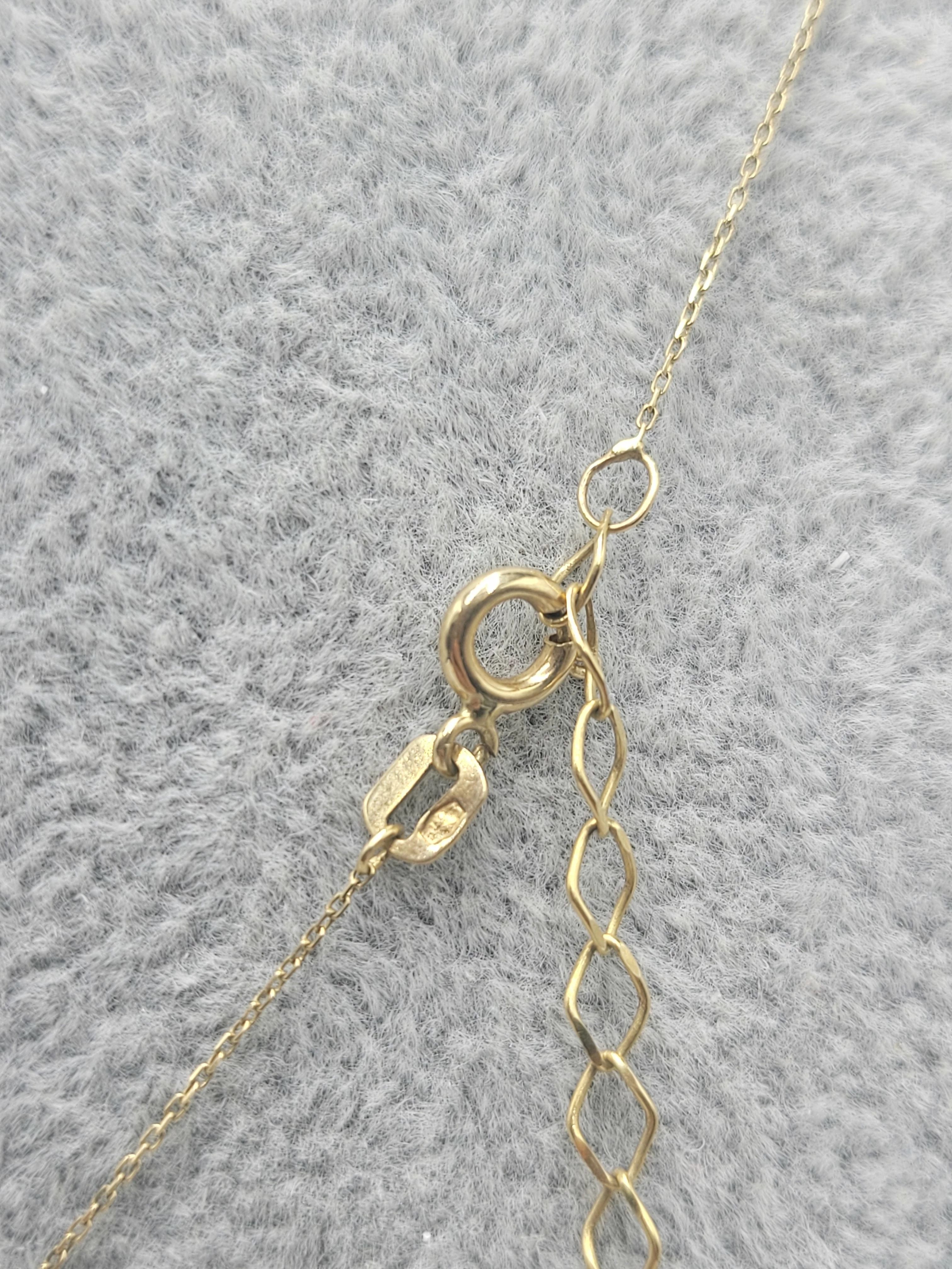 piekne-zlota-celebrytka-delikatna-z-jasnym-kamyczkiem-585-194g-stan-uzywany