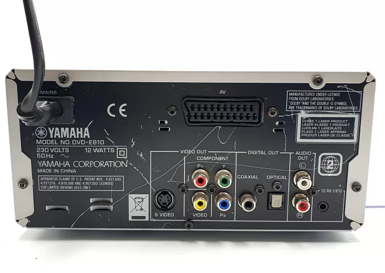 AMPLITUNER STEREO YAMAHA RX-E810 / DVD-E810 / 2 KOLUMNY ONKYO