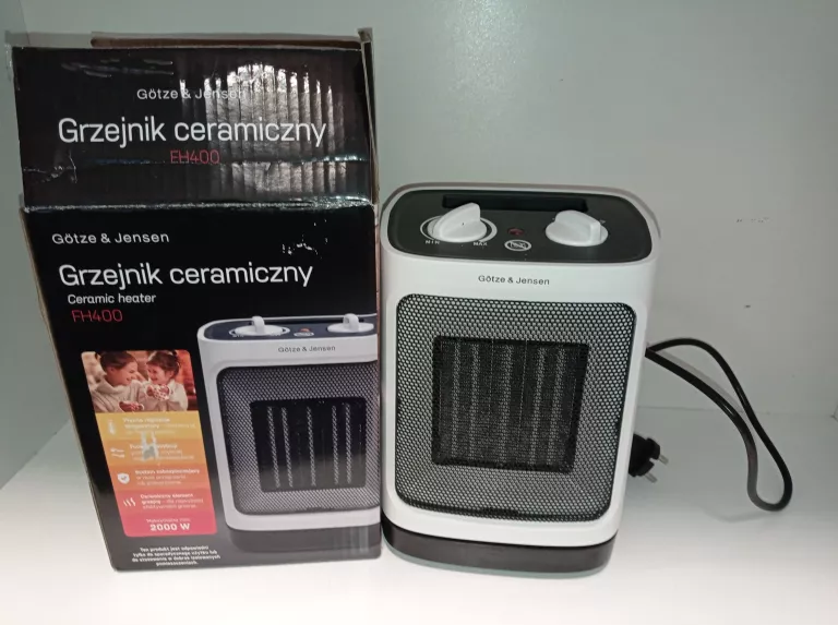 GRZEJNIK ELEKTRYCZNY CERAMICZNY GOTZE & JENSEN FH400