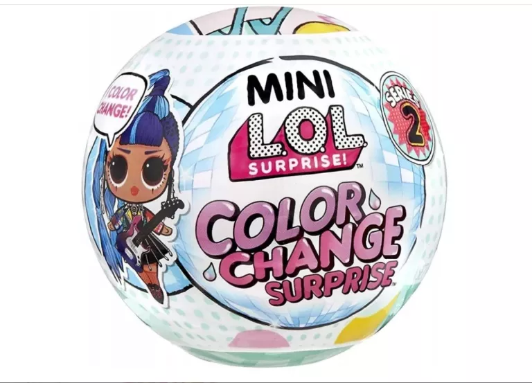 LALECZKA LALKA L.O.L. SURPRISE MINIS O.M.G. COLOR CHANGE LOL