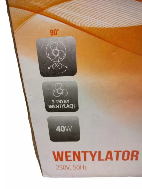 WENTYLATOR BIURKOWY VOLTENO VO0020 21W BIAŁY