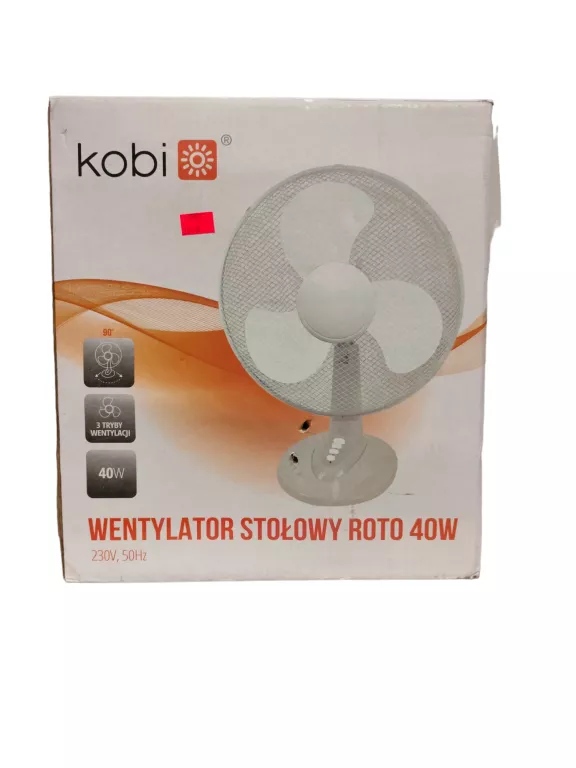 WENTYLATOR BIURKOWY VOLTENO VO0020 21W BIAŁY