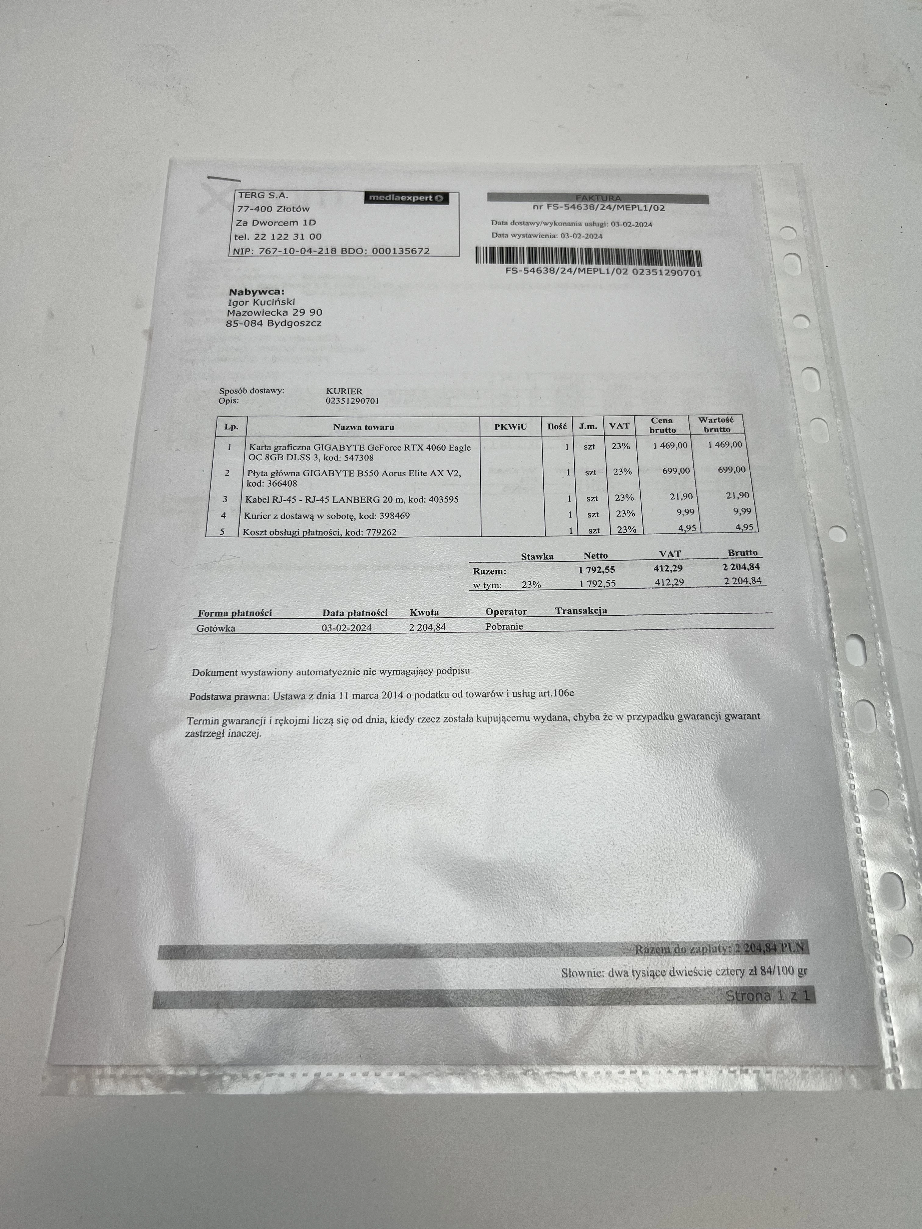 komputer-rtx-4060-2t-dysk-32gb-ram-win-11-faktury-typ-pamieci-ram-ddr4