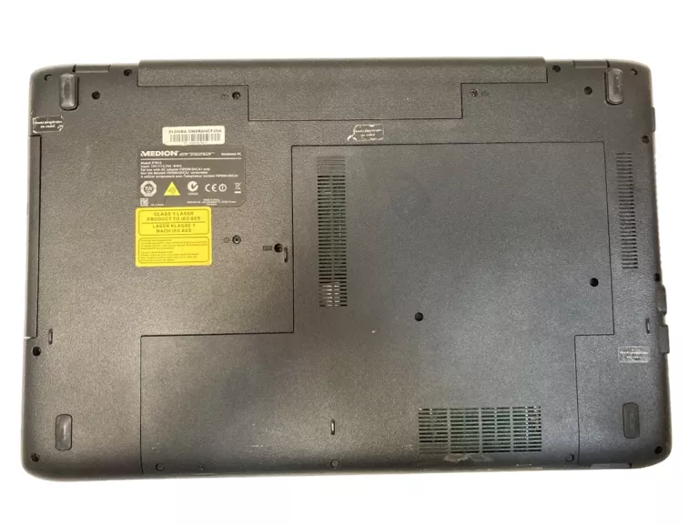 LAPTOP MEDION ERAZER P7634 I5-6200U 8GB 256SSD GTX950 W10