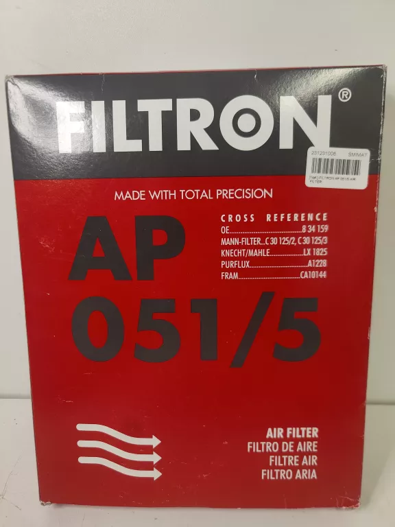 FILTRON AP 051/5 AIR FILTER