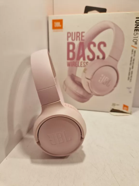 SŁUCHAWKI JBL TUNE 510 PUD RÓŻOWE